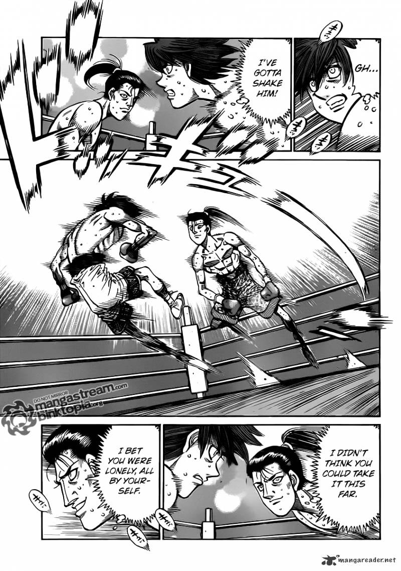 Hajime no Ippo: Fighting Spirit, Chapter 957 image 09